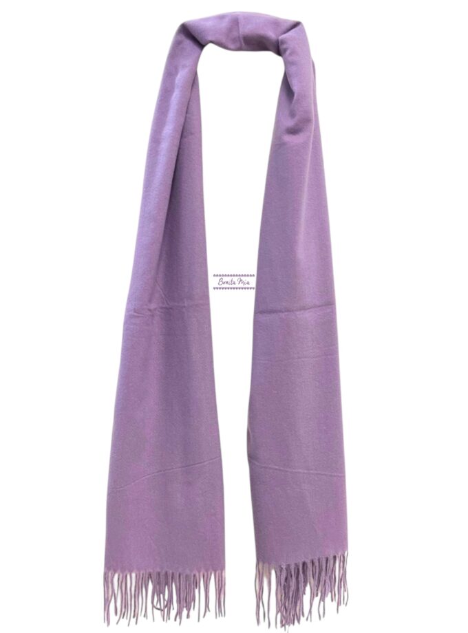 Bufanda lila