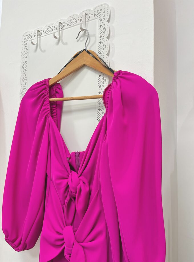 Vestido Vega buganvilla