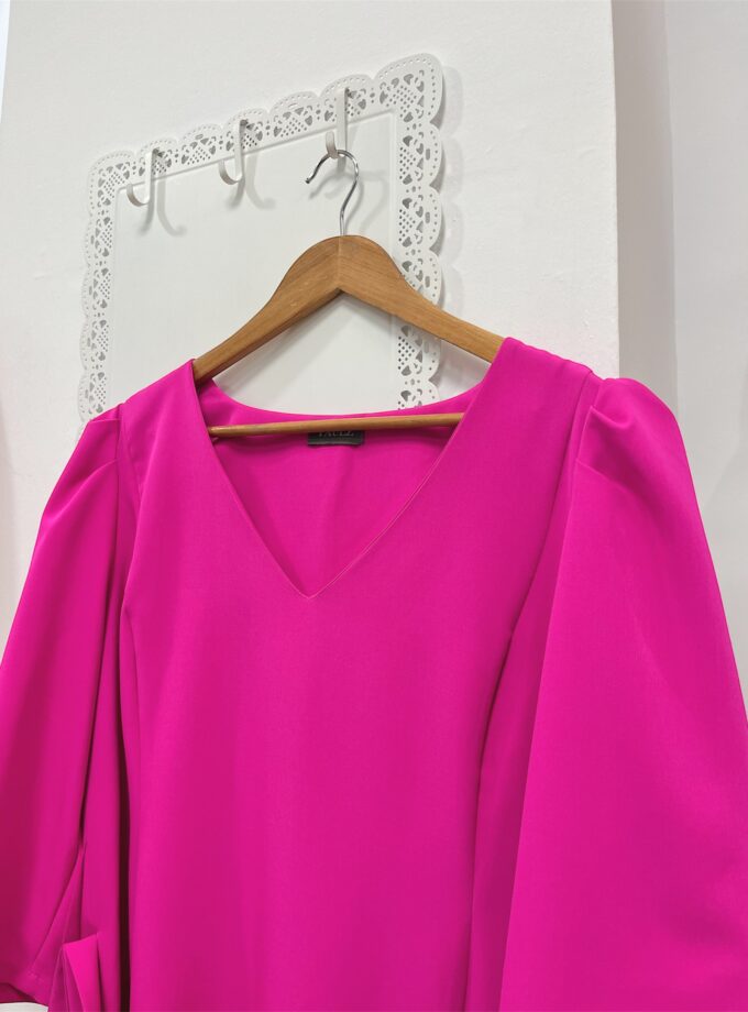 Vestido Margot buganvilla