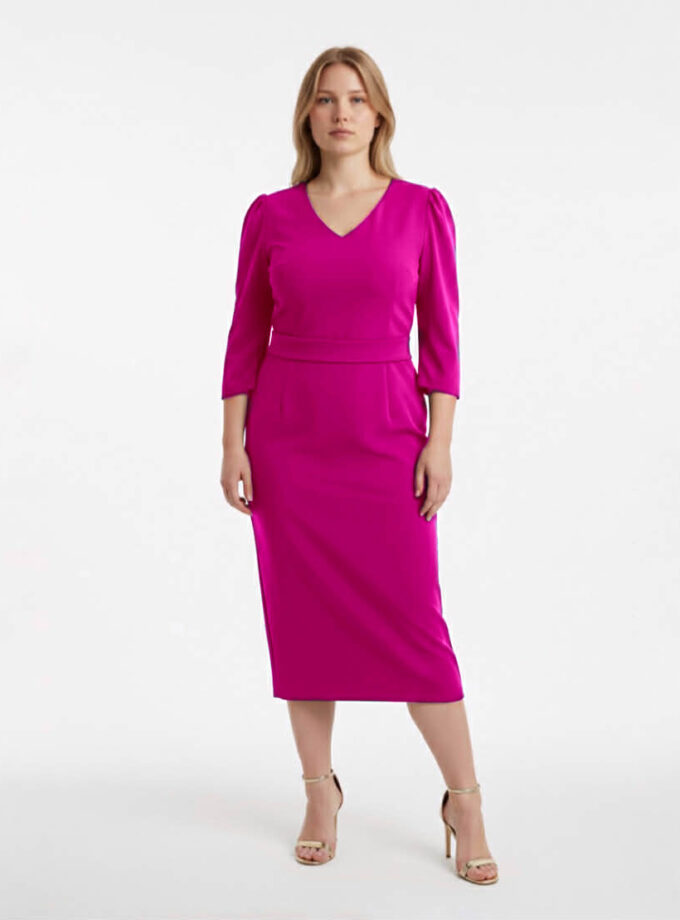 Vestido Margot buganvilla