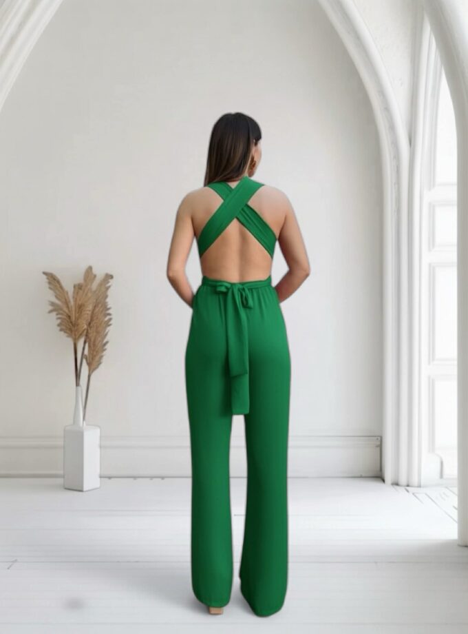 Mono multiposición verde