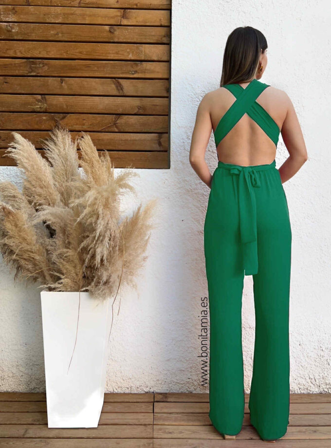 Mono multiposición verde