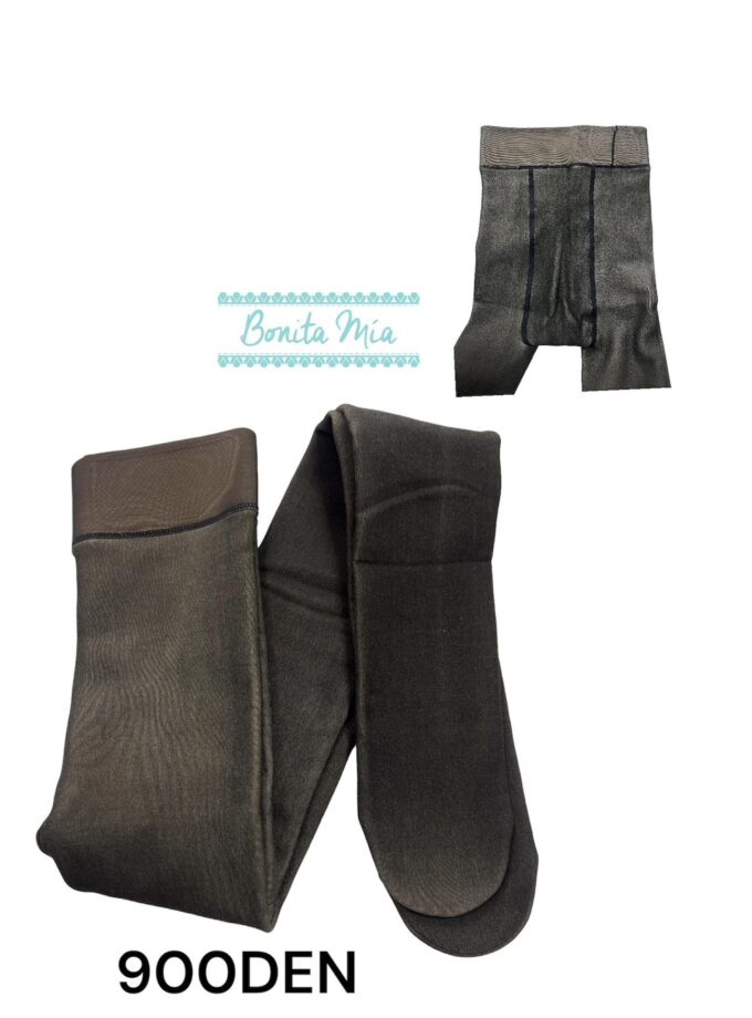 Panty negro translúcido