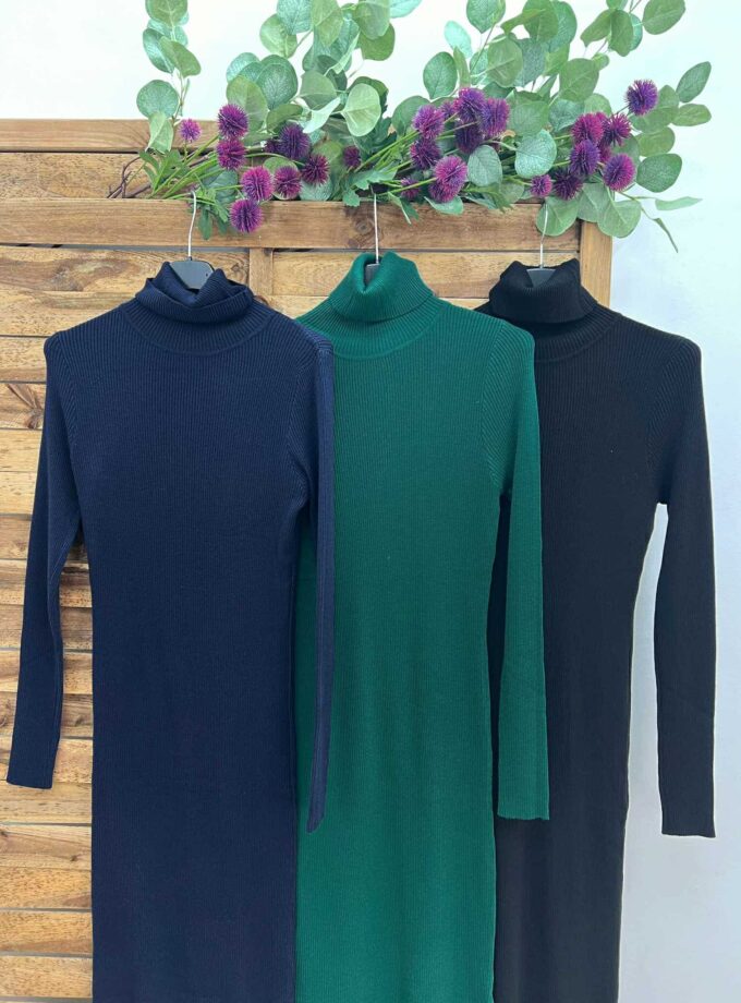 Vestido cuello + colores