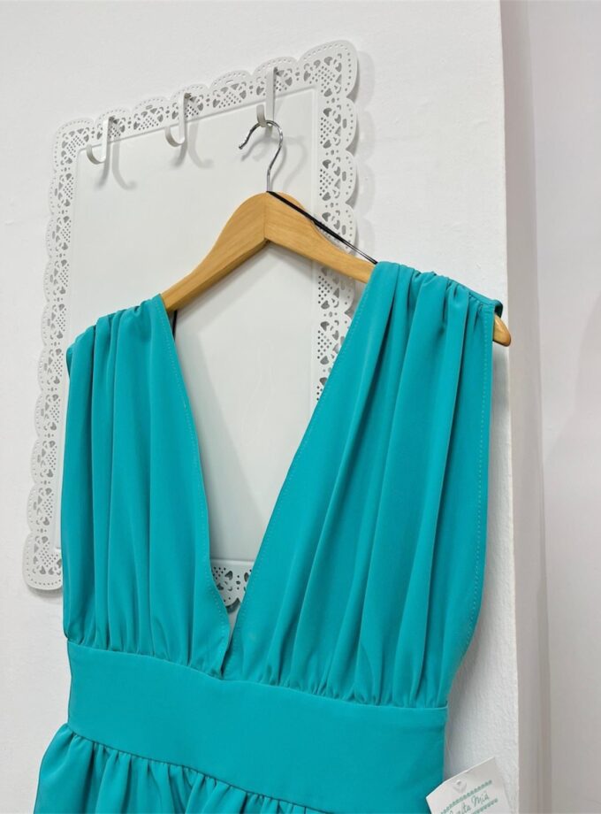 Vestido Marbella turquesa