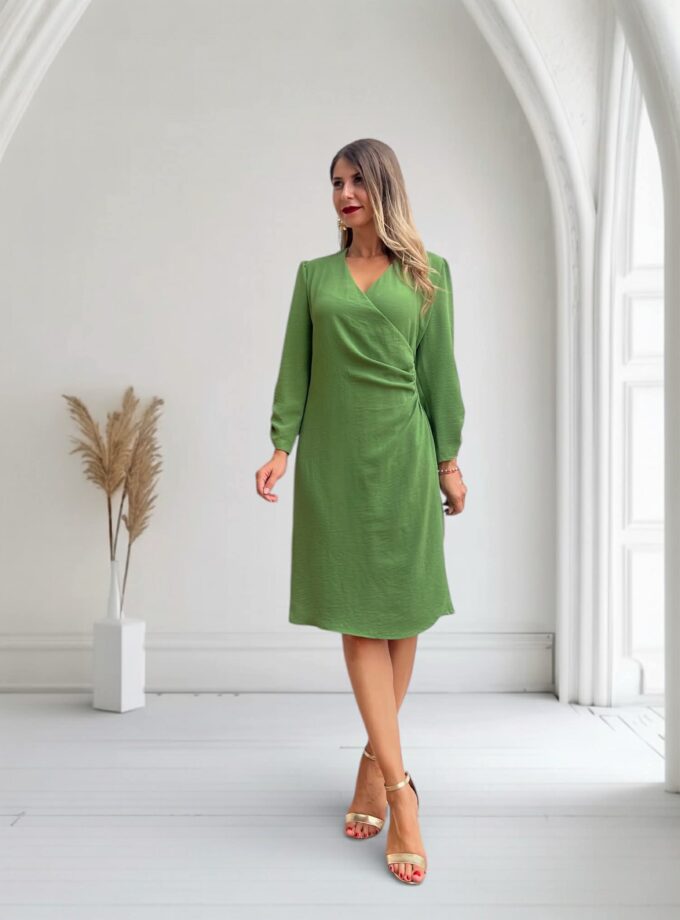 Vestido Belén verde