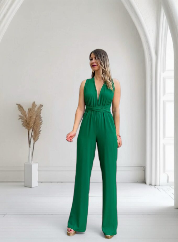 Mono multiposición verde