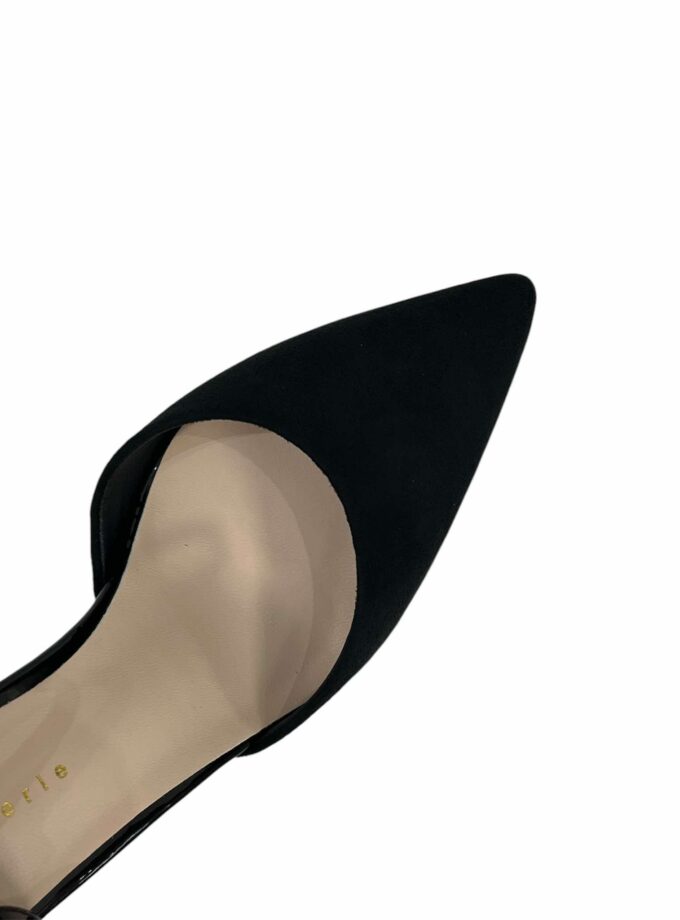 Zapato negro antelina