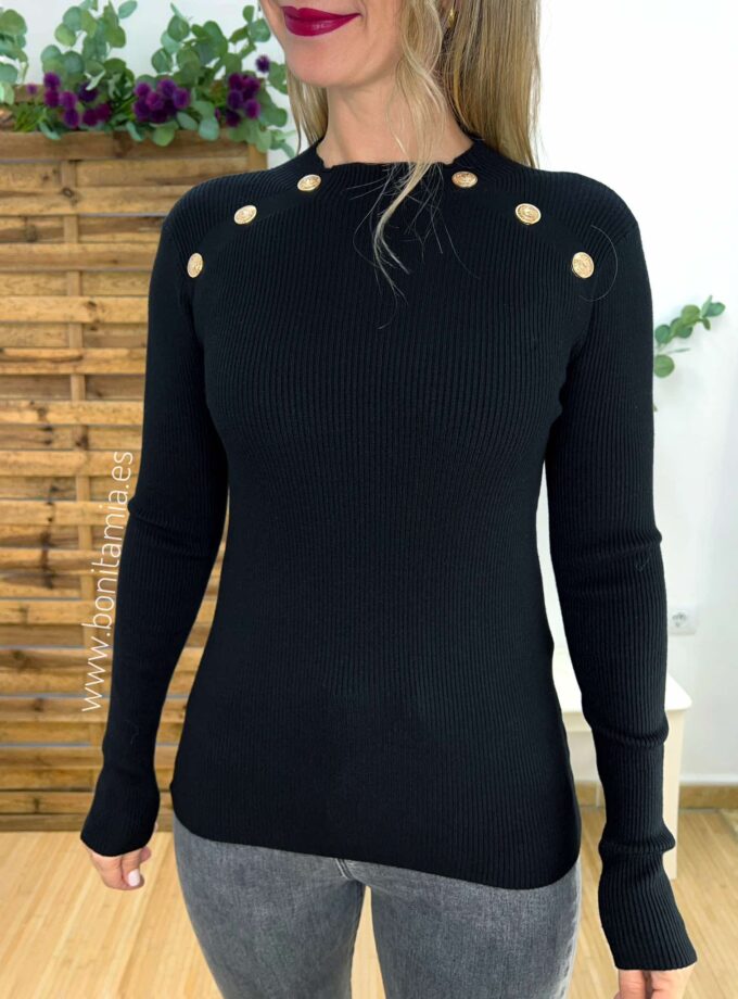 Jersey botones + colores