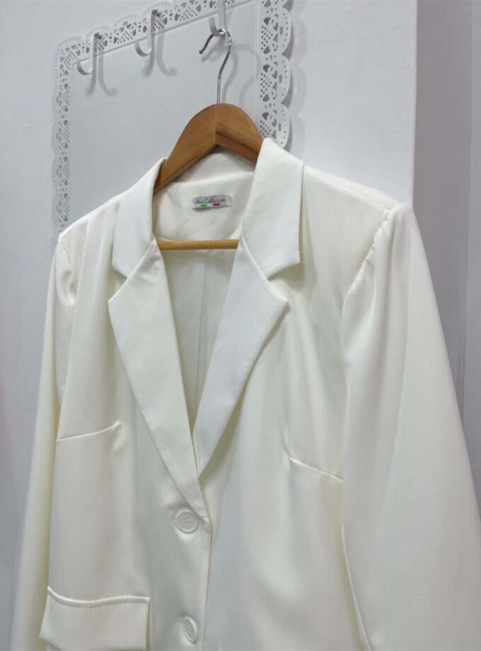 Blazzer blanca long