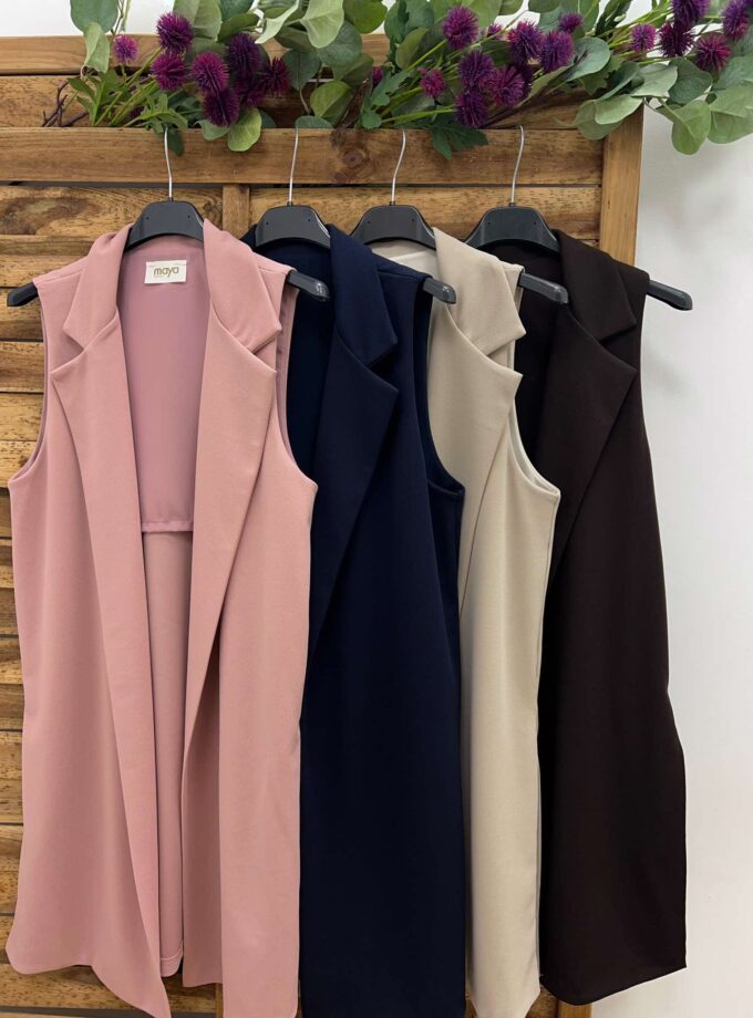 Chaleco básico + colores