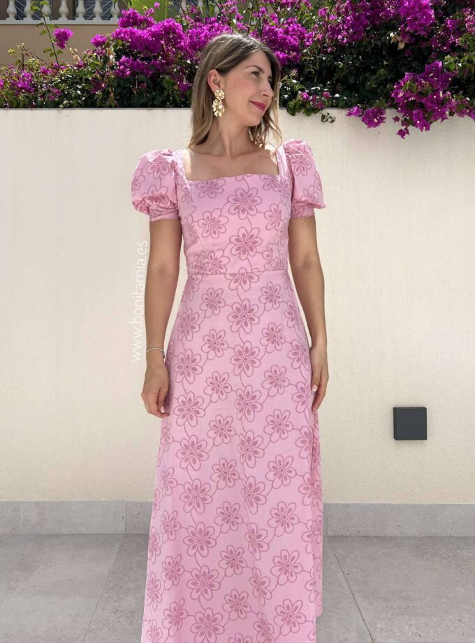 Vestido Dulcinea rosa