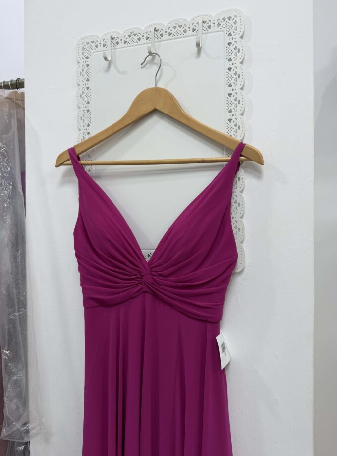 Vestido nudo buganvilla