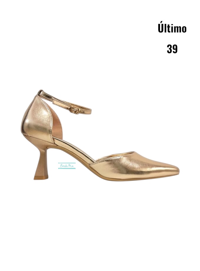 Zapato champán pulsera