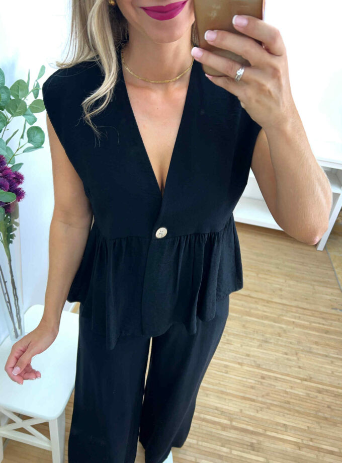 Conjunto volante negro