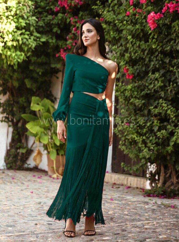 Vestido Kendall flecos