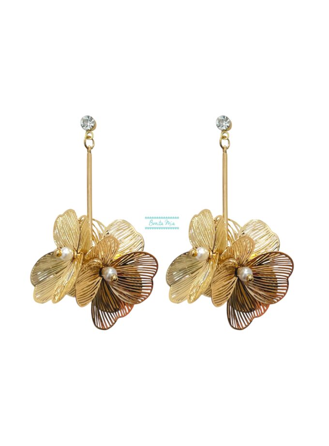 Pendientes tulipán