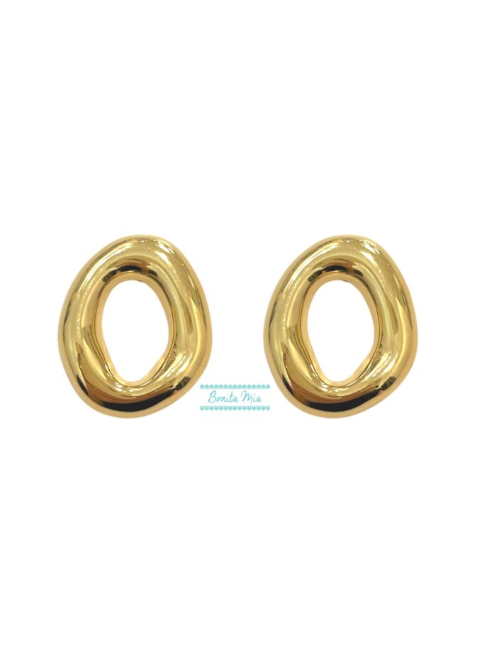 Pendientes Lana dorados