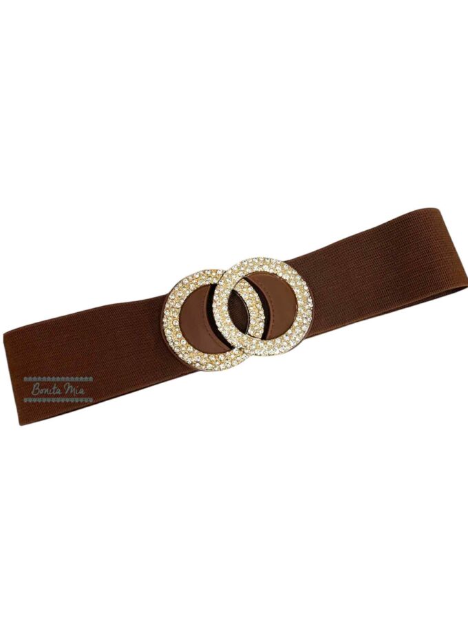 Cinturón aro chocolate