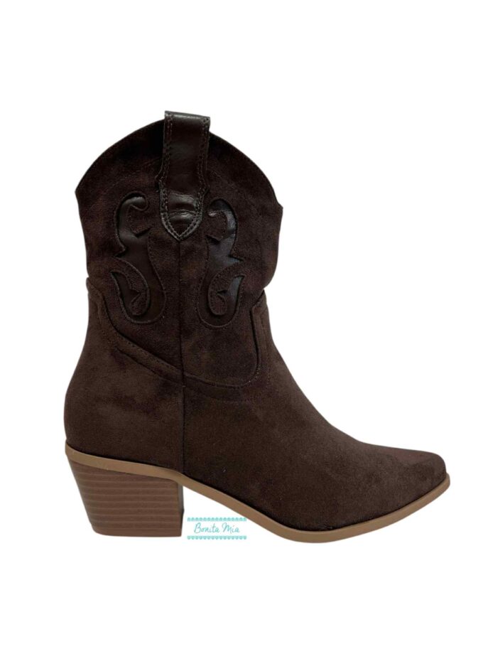 Botas cowboy chocolate