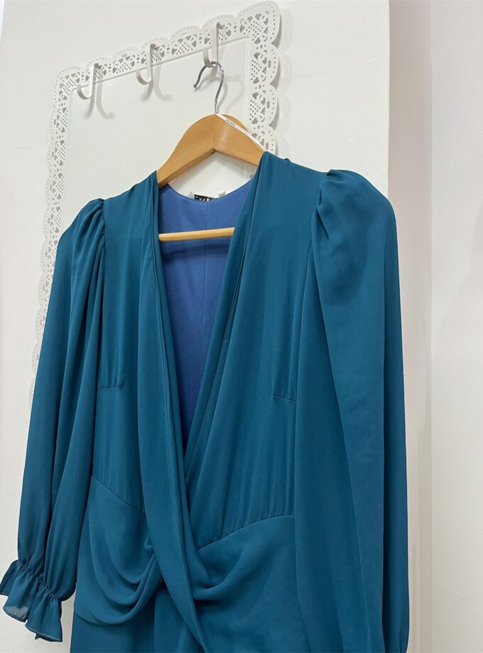 Vestido Nataly petróleo