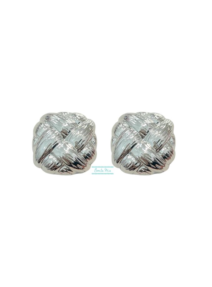 Pendientes Duna plata