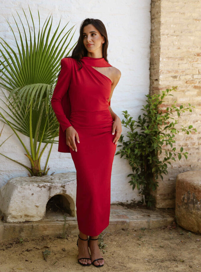 Vestido París rojo