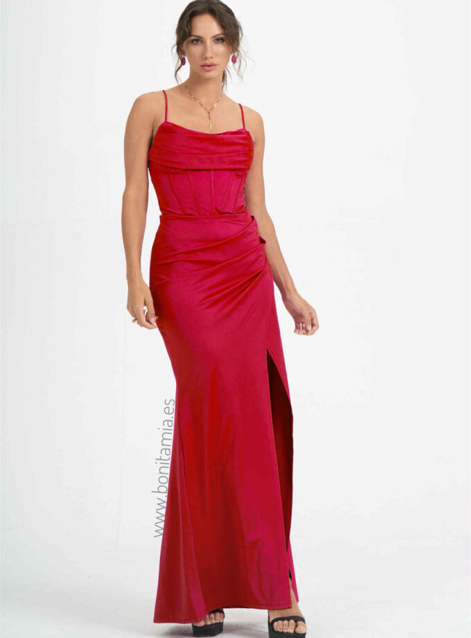 Vestido Rebeca rojo