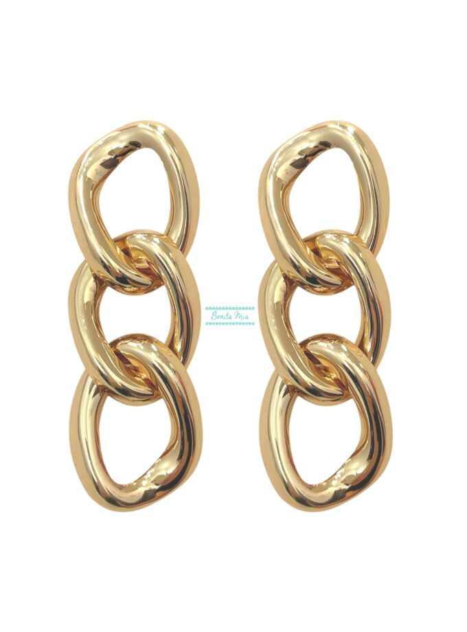 Pendientes Samba dorado