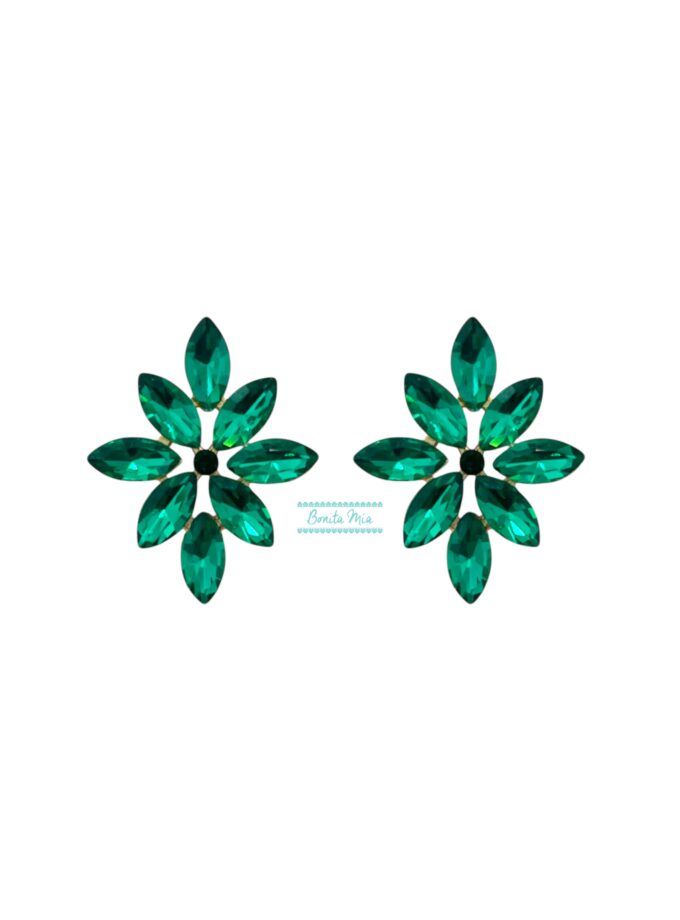 Pendientes Lia verde