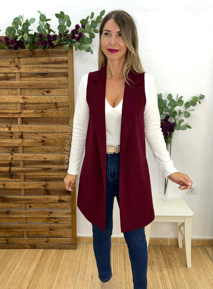 Chaleco básico + colores