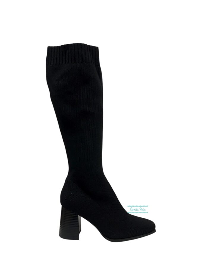 Botas calcetín negro
