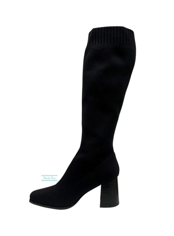 Botas calcetín negro
