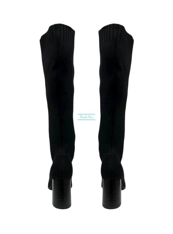 Botas calcetín negro