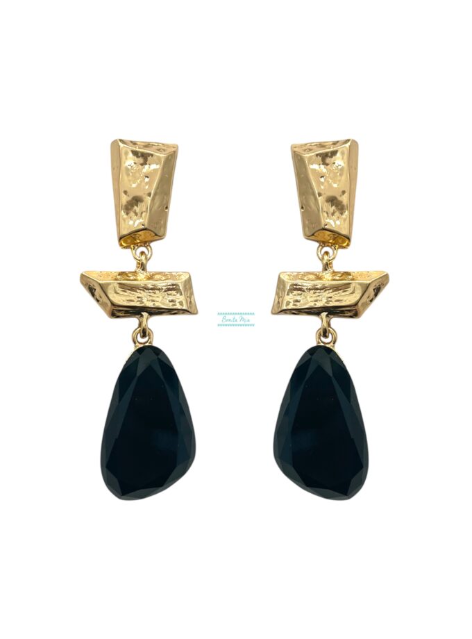 Pendientes Gema negros