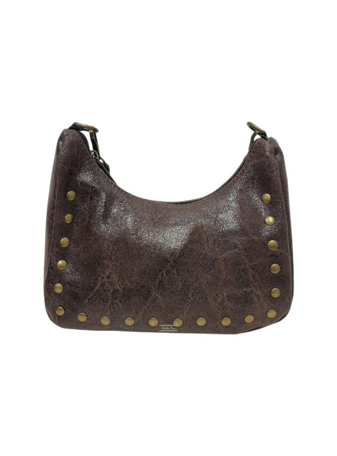 Bolso serpiente chocolate