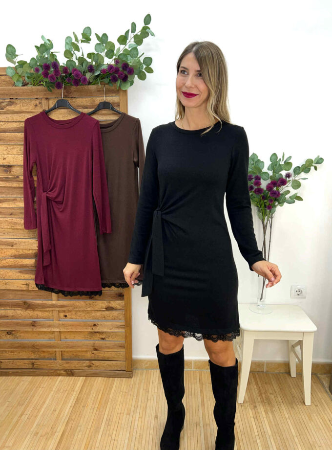 Vestido encaje + colores