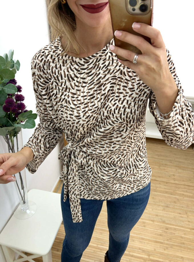 Top lazada estampado