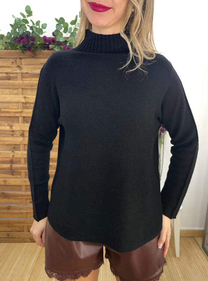 Jersey chimenea negro