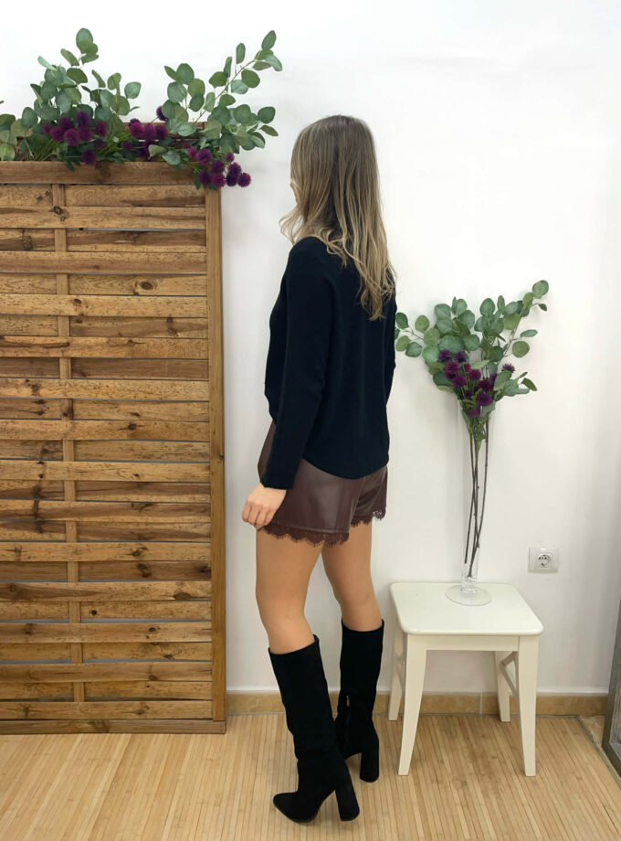 Jersey chimenea negro