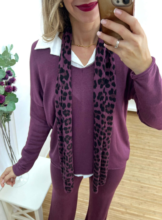 Conjunto pañuelo leo