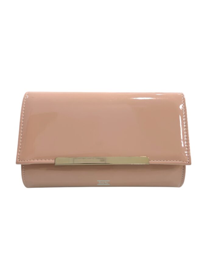 Bolso nude charol