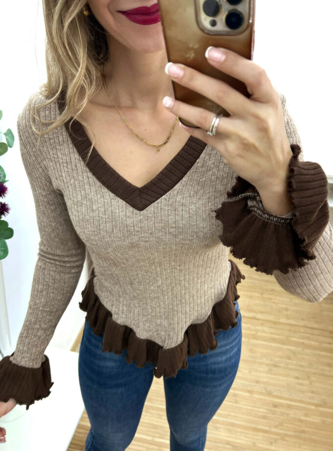 Jersey bicolor volante