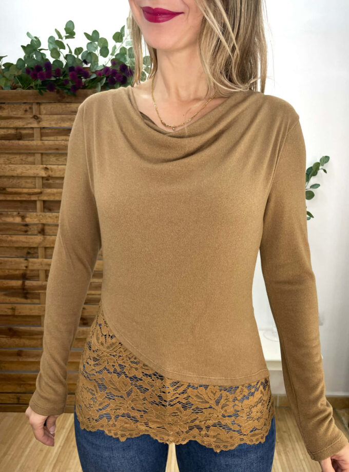 Suéter combinado +colores