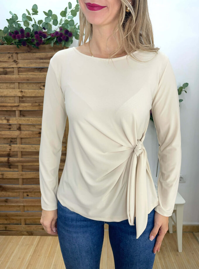 Top lazada beige