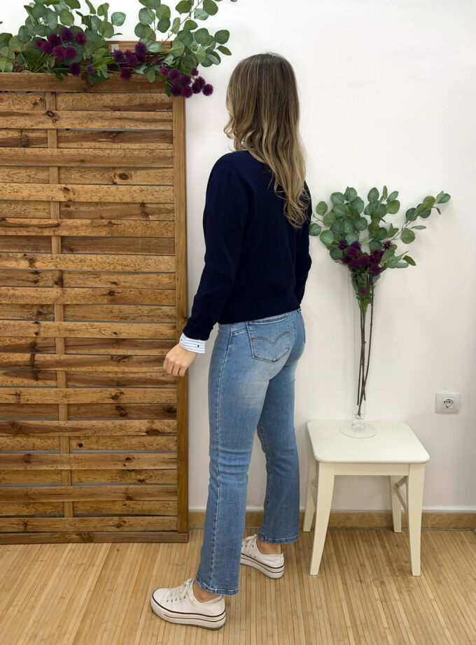 Rebeca botones marino