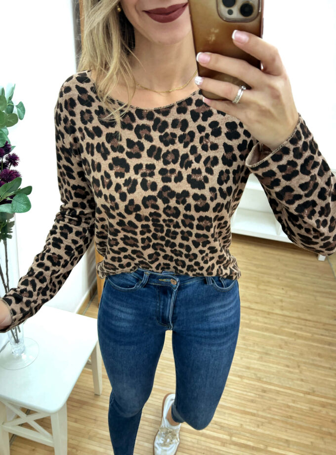 Camiseta leopardo
