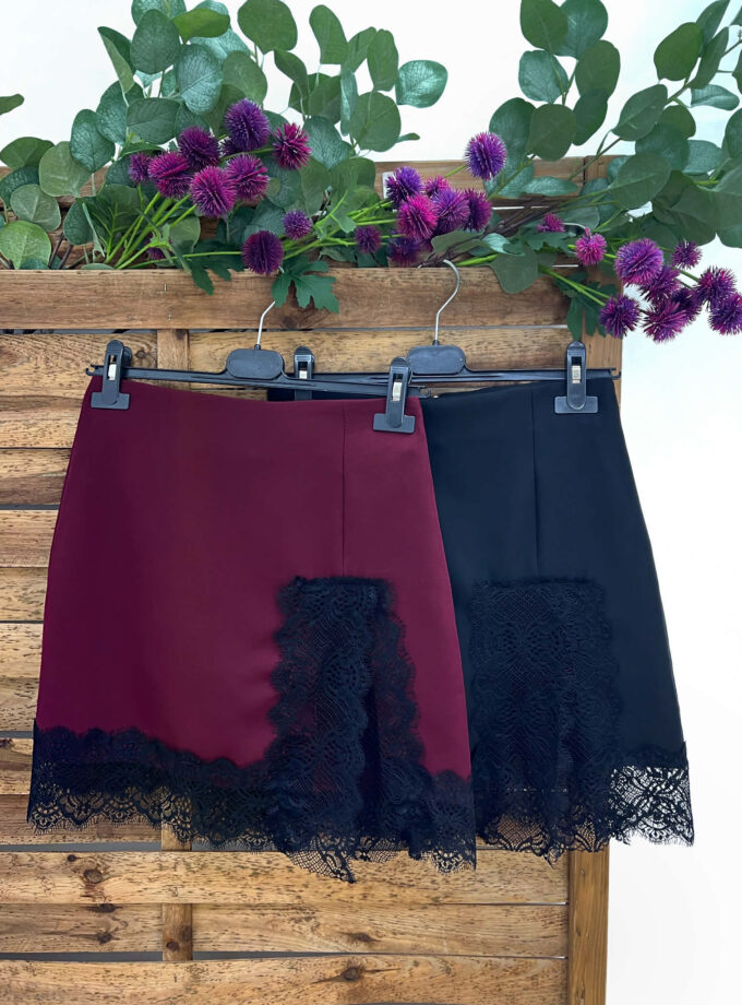 Falda con pantalón +colores