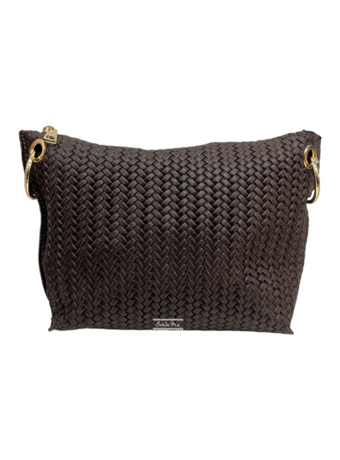 Bolso trenza choco
