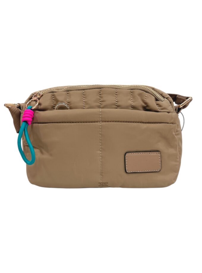 Bolso cuerda camel